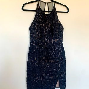 BCBG Maxazria black cocktail dress